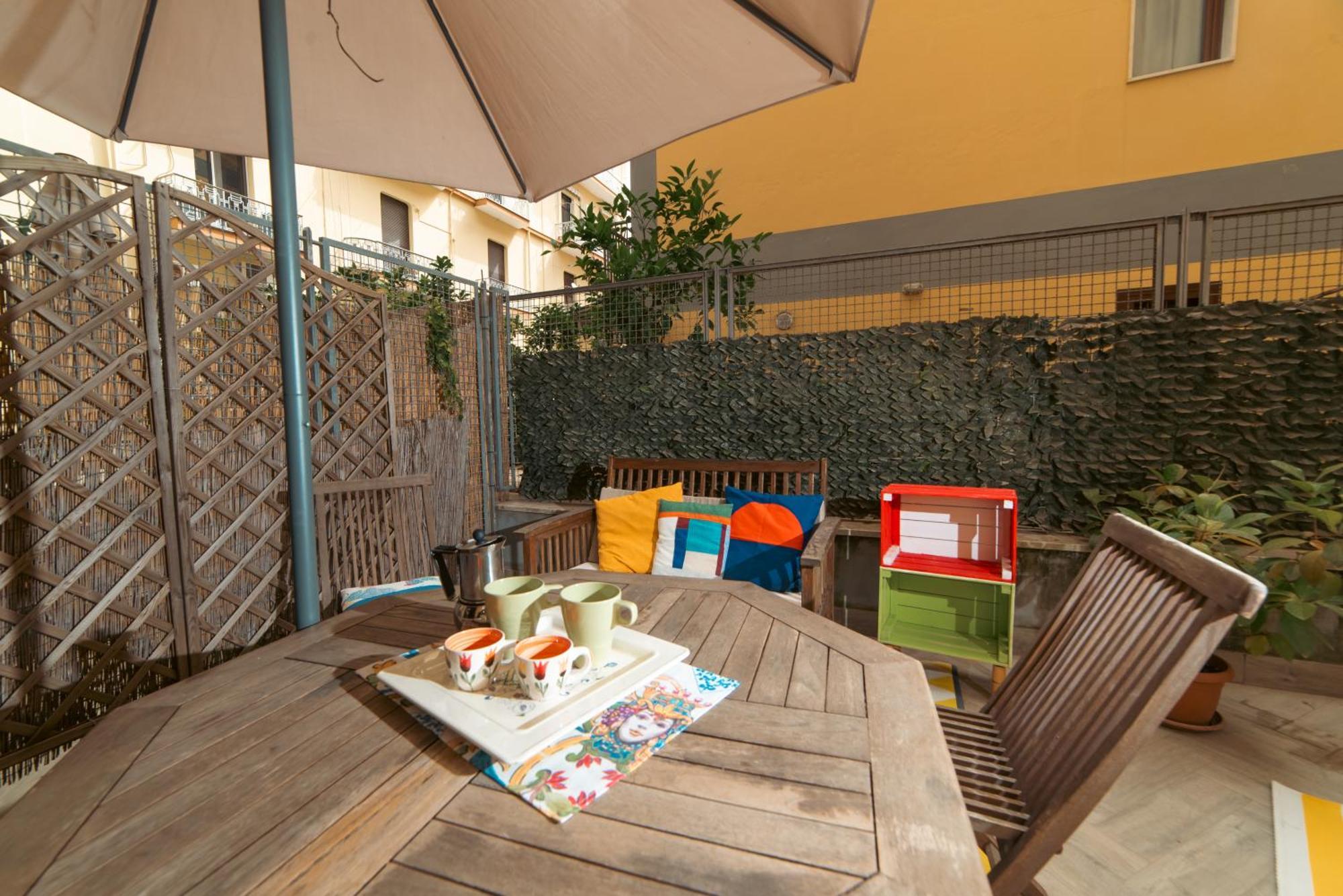 Portarotese Apartment With Terrace Salerno Zewnętrze zdjęcie
